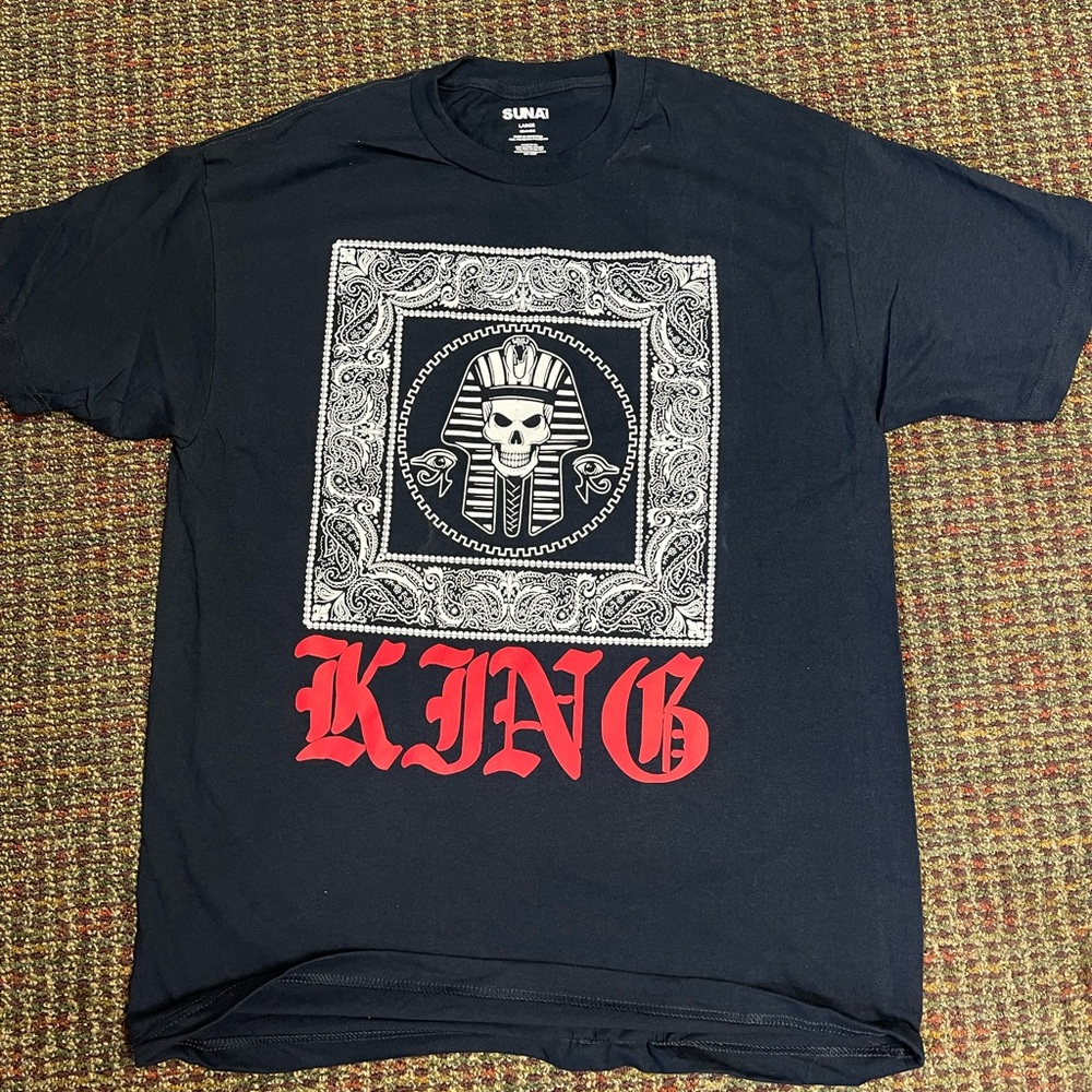 Men’s T-Shirt blue UNIQUE awesome cool design